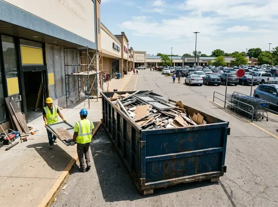 retail-store-renovation-debris-003 — frequently asked questions, Roll-off Dumpster Rentals in Eureka, MO